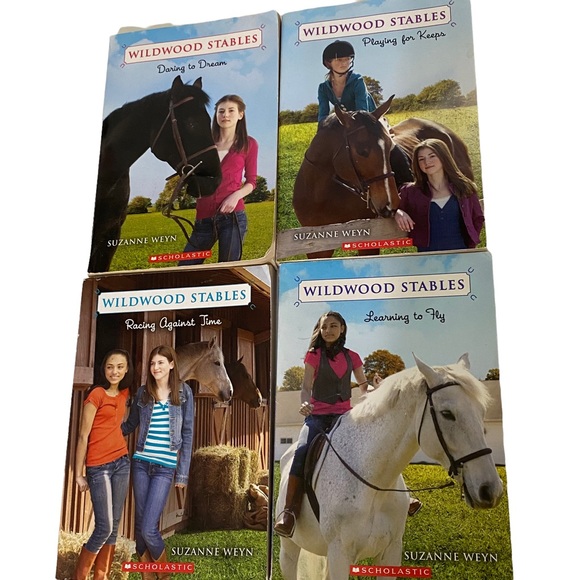Other - Lot of four Teen/Twiin Horse Books Wildwood Stables